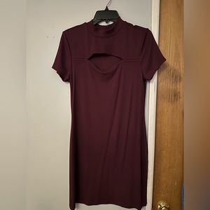 Maroon dress
